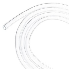 Clear Plastic Tubing, 0.16Inch(4mm) ID 0.24Inch(6mm) OD, 16ft(5m) Length