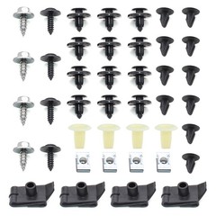 50Pcs Replacement Screw Clips Rivet Fastener for Toyota Fender Bumper Splash
