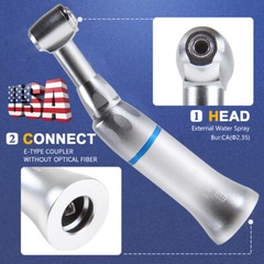 Dental Low Speed Contra Angle Straight Motor Fiber Optic LED Handpiece 2/4-H UDM