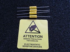 .022uF, 400V, 20% Thomson Metallized Polyester Axial Capacitor Tube Amp Tone 4pc