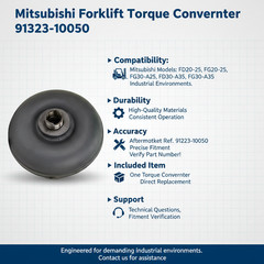 91323-10050 Replacement Forklift TORQUE CONVERTOR