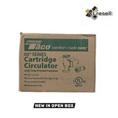 Taco 007-F5 Cast Iron Circulator, 1/25 HP Pump with Universal Pump