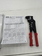 Rivet Tool: Blind, Fits 3/32 in_1/8 in_5/32 in Rivet Dia, 12 in Overall Lg