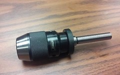 CME/HARVEST 3/8″ KEYLESS heavy duty DRILL CHUCK w. 1/2″ straight Arbor #DCK–NEW