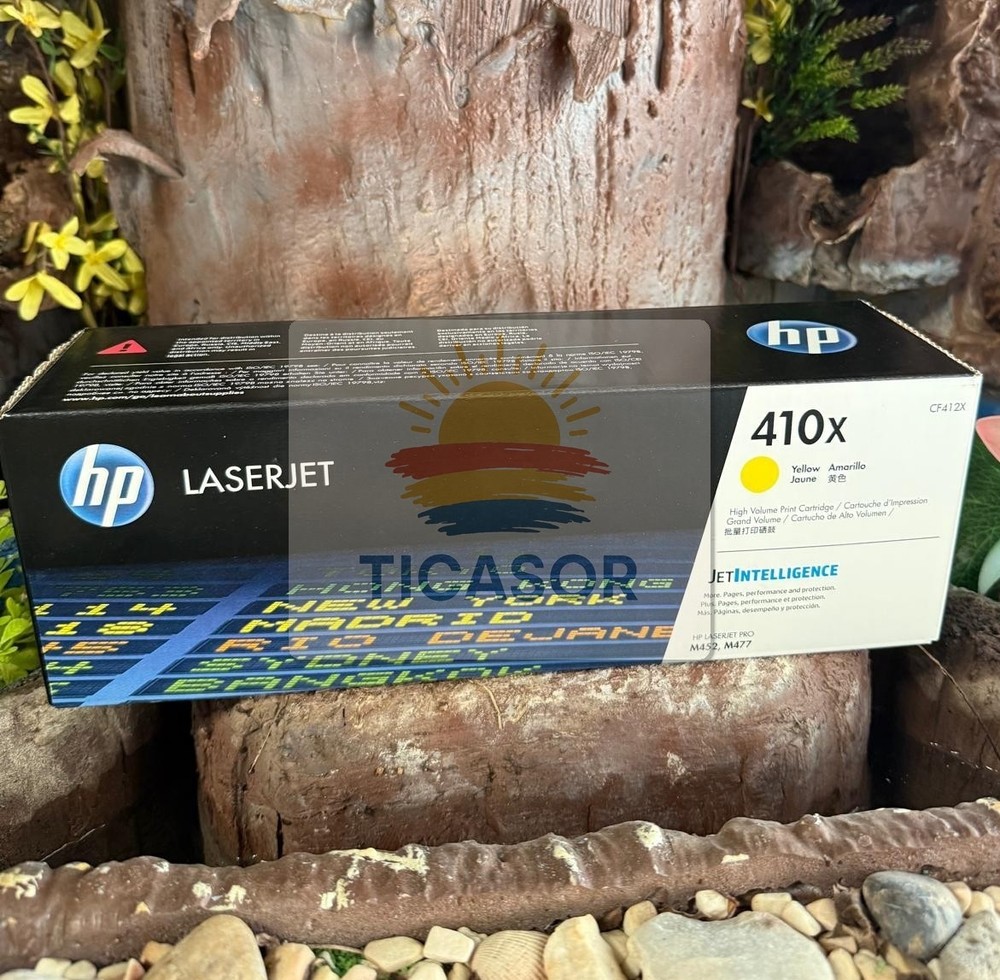 HP 410X High Yield Yellow Toner Cartridge (CF412X)