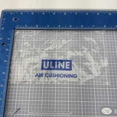 Uline S-22467 Air Pillow Film 8″ x 4″ 1.0 Mil 1Full/1Part Roll Air Cushioning