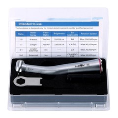 10x Dental 1:5 Fiber Optic Contra Angle Increase Internal 4 Spray LED Handpiece