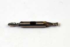 1/4 (.248/.250) X 3/8 X 1/2 X 3-3/8 2 FL CC HSS DOUBLE END END MILL (A-4-7-1-6)