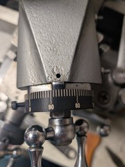 Craftsman Atlas 10″ 12″ lathe Compound Large dial 0-100 (Fits over ~1.0 dial)