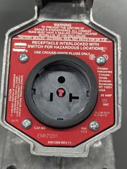 Crouse-Hinds ENR21201 Ark-Gard Explosion Proof Receptacle 20A 125V – Clean Pull