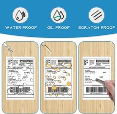 2 Rolls 250/Roll 4×6 Direct Thermal Shipping Labels For Zebra 2844 GK-420D Rollo