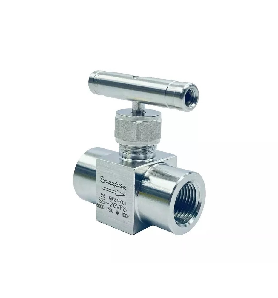 Swagelok SS-26VF8, Needle Valve 1/2″ FNPT Ports