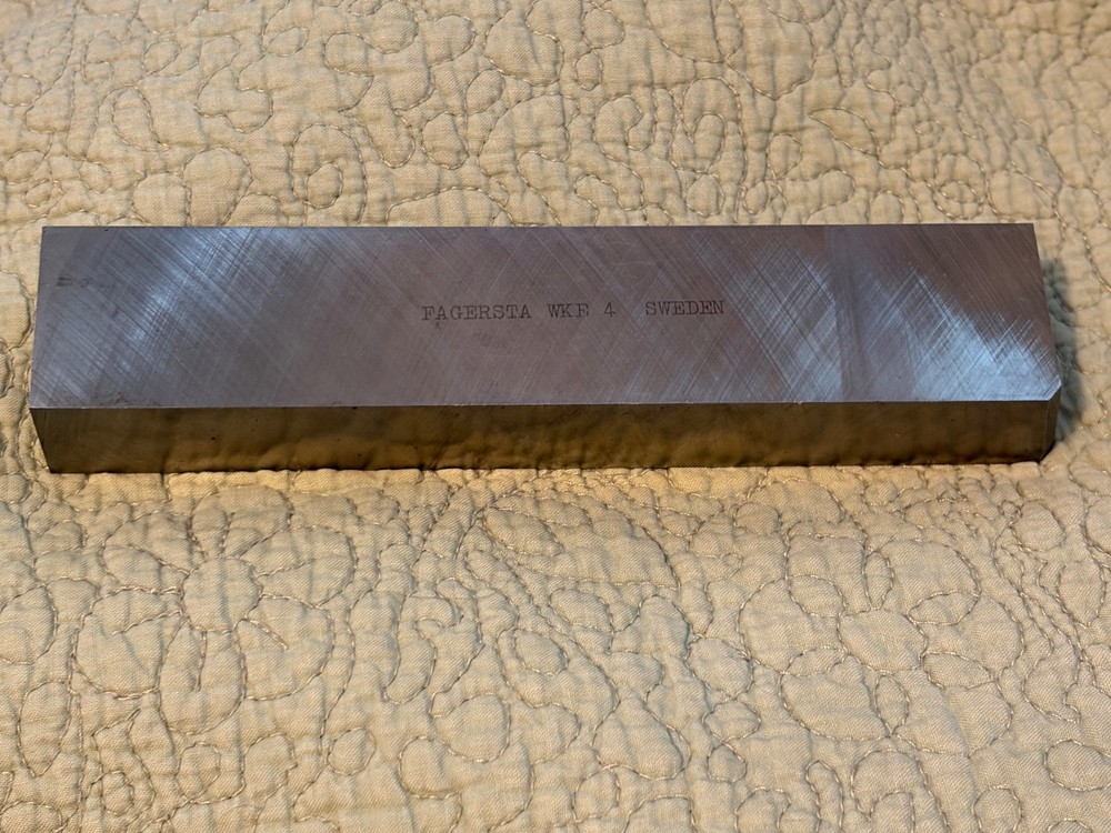 FAGERSTA WKE4 SWEDEN HSS High Speed Steel Tool Blank 1.00″ x 1.50″ x 7″ + – NEW