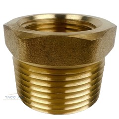 1″ Male x 3/4″ Female NPT Hex Reducer Bushing Adapter Pipe Reducing Fitting