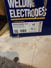 Washington Alloy Co. Eagle E Strike 7018 1/8” Welding Electrodes￼