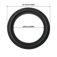 HFS(R) 5PCs 4″ Tri Clamp Sanitary Gasket Viton/FKM Fits Tri-Clover Type Ferrule