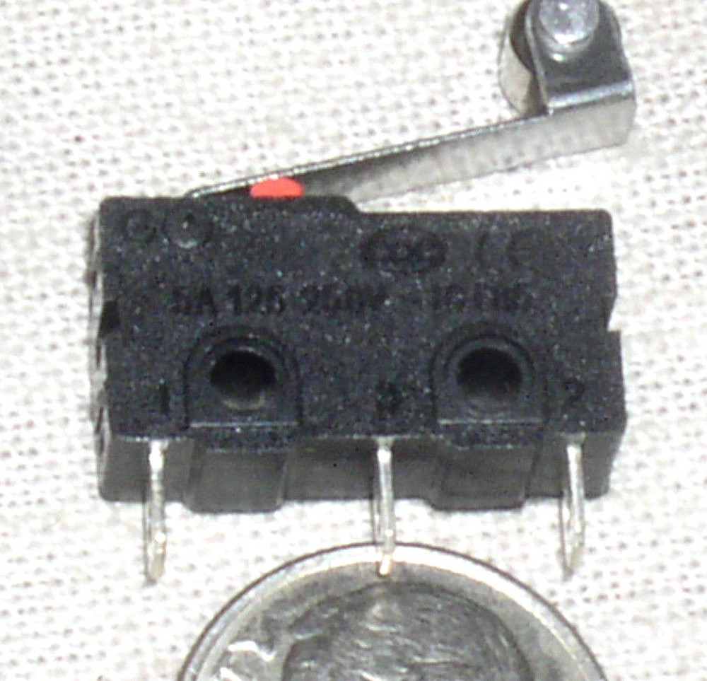 1 CQC 10T85 SPDT MINI ROLLER SNAP MICRO LIMIT SWITCH 5 A AMP 5A 125/250 VAC USA