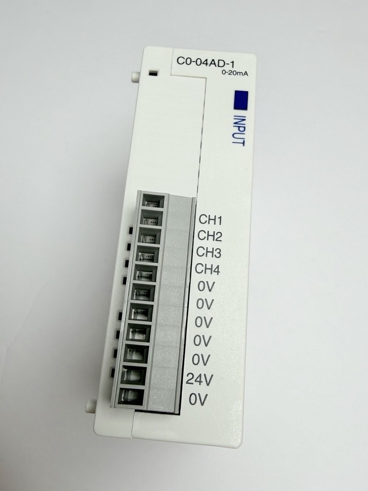 AutomationDirect C0-04AD-1 CLICK PLC 4 Channel Analog Input Module 0-20mA 24VDC