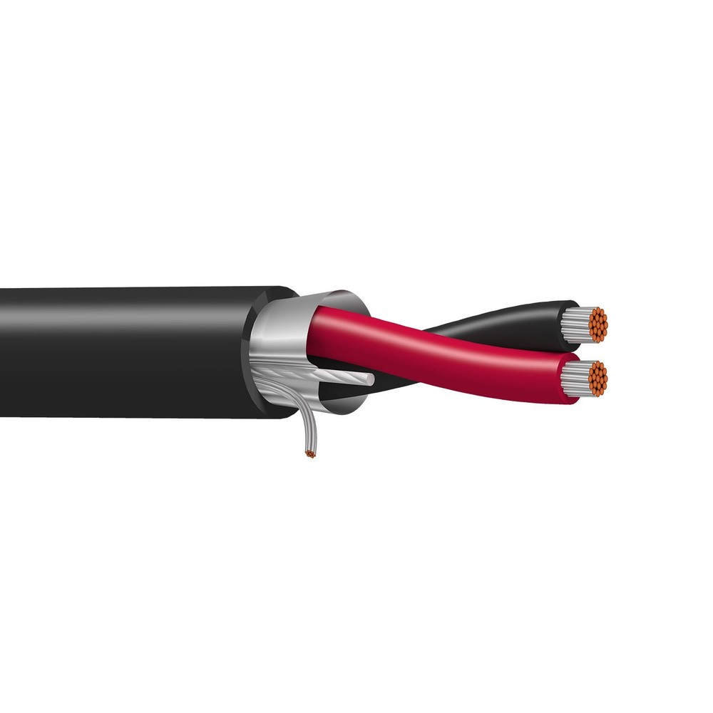 Belden 9318 18 AWG 1 Pair Overall Shielded PLTC Instrumentation Cable 300V