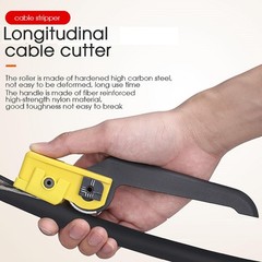 Fiber Optic Cable Stripping Knife KMS-K Longitudinal Cable Cutter Slitter I
