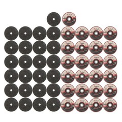 50 Pcs 3″x1/16″x3/8″ Metal & Stainless Steel Cutting Disc for Die Grinders