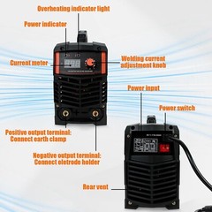 160A ARC Welder Machine MMA Welder 110V 220V Dual Voltage Digital Inverter IGBT