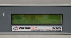 Research Concepts Vertex RSI RC3000 Satellite Locator Antenna Controller