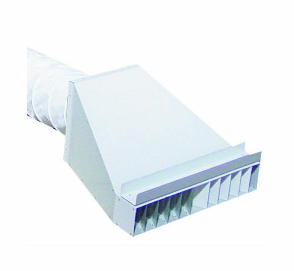 LB White 26350 End Diffuser, Fits on end of 12″ duct, Premier 80/170