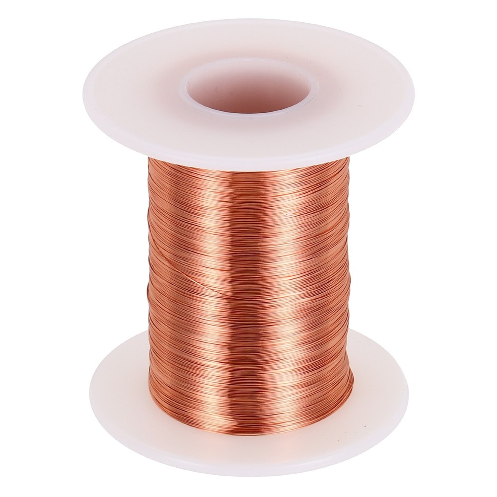 34 AWG Magnet Wire, 4 OZ/113.2g Enameled Copper Wire, 155C(311F)