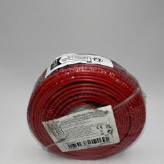 100 ft Red/Black 2-Conductor Stranded Copper PVC Solar Cable DC 30V, NEW