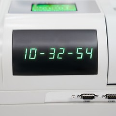 Electronic Cash Register POS System 48-Key Thermal Printer LED Drawer Box Retail