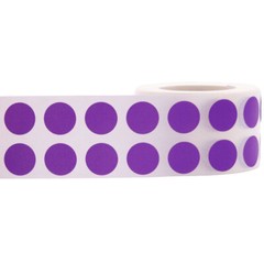 Circle Dot Stickers | 0.5″ Inch Round | 1,000 Pack | Pick One Color