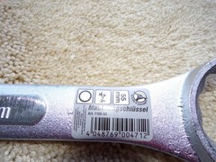 Combination Wrench, 55 mm, Metric, 12 Pt. @dL