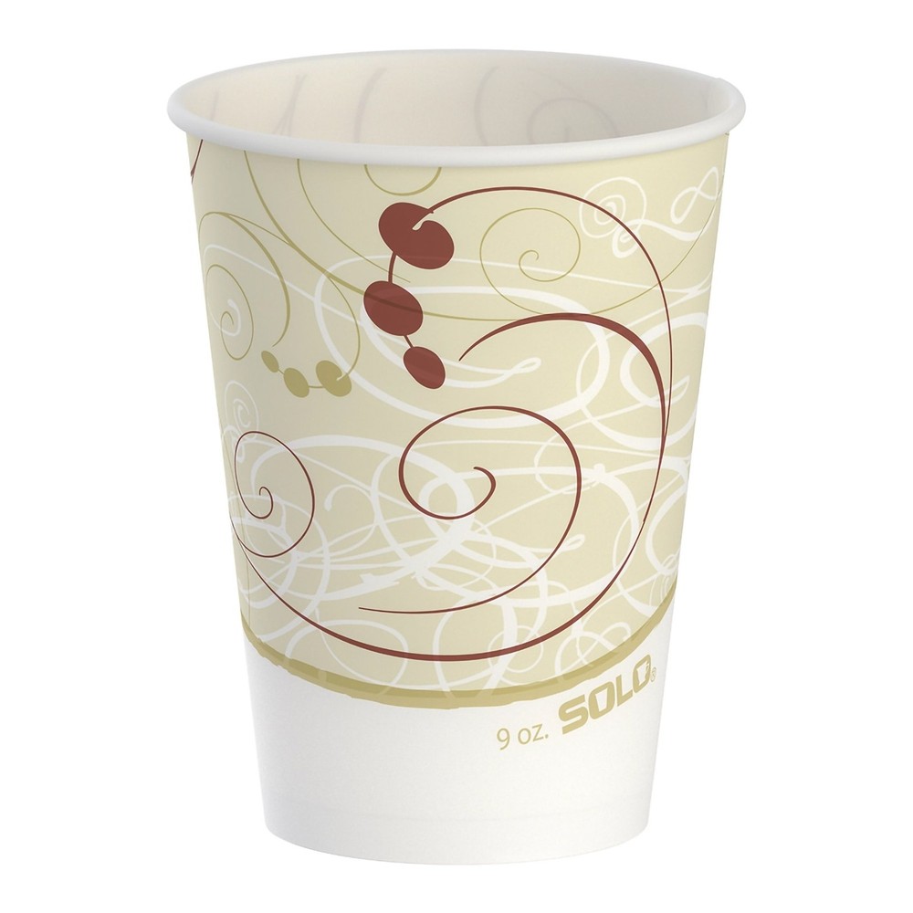 RJ Schinner Co Solo Wax Coated Paper Drinking Cup, 9-ounce (2000/CS)