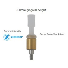 1Pcs Implant Removable Locat0r Abutment Diameter Ø3.5mm/4.5mm,For Zimmer MIS