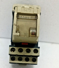 Telemecanique RHN 412B 24 V With Base Check and Tested For Working RHN412B