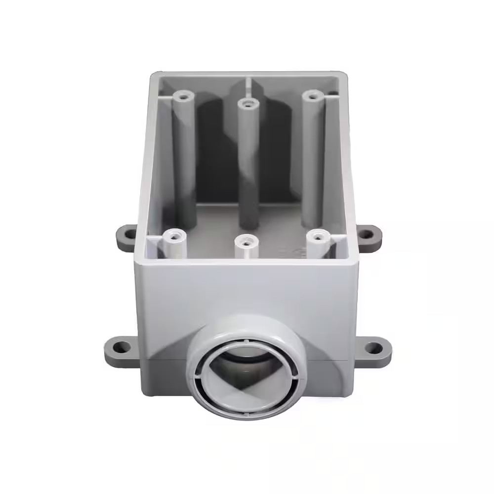 .75 In. 1-Gang 22.5 Cu. In. PVC FSE Three Quarters Box Conduit Fitting for Cante