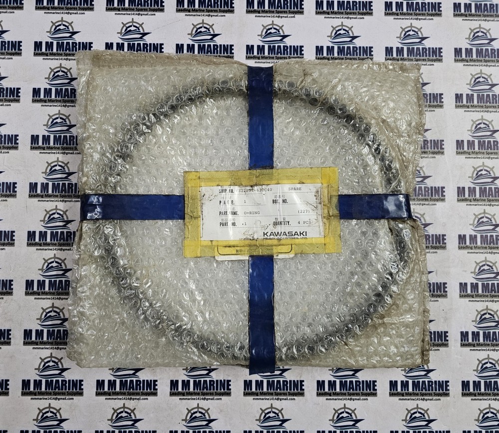 KAWASAKI HEAVY INDUSTRIES, YZJ2001-632C40, O-RING SPARE KIT, 1 PACK = 4PCS QTY