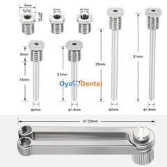 Stainless Steel Dental Implant Position Locator Para Drill Aid Kit