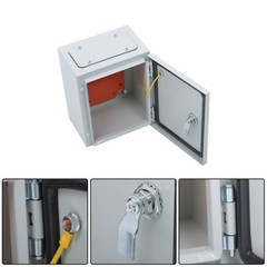Steel Electrical Box Electrical Enclosure Box 10x8x6” Carbon Steel IP65