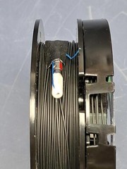 Clearfield SRD-C1SA-DZZC Deploy Fiber Reel, Simplex, SC/APC, 300ft