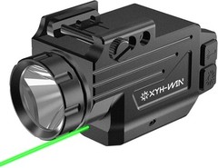 1000 Lumens Light Laser Combo with Strobe Function, Tactical Green