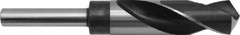 59/64″ Reduced Shank Drill, HSS, 118° Point, 1/2″ Shank, by MDX