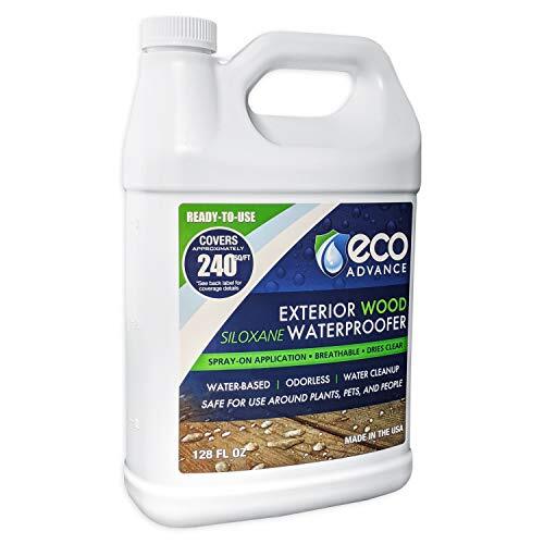 Eco Advance Exterior Wood Siloxane Odorless Spray-On Application Waterproofer