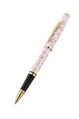 Cross Coventry Cherry Blossom Pearl White Lacquer Sakura Pink Screenprint & P…