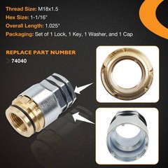 74039 Marine Propeller Lock Set For Mercury MerCruiser OMC 3/4″- 16 Thread Size