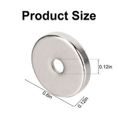 Neodymium Magnets Round Disc N45 Super Strong Rare Earth 15mm X 3mm Lot New