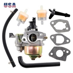 Carburetor Kit For YardMax YT4565 208cc Rear Line Tiller B&S Powered Carb