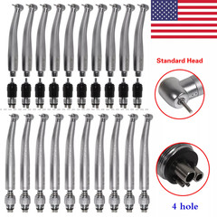 1-5 Yabangbang Fast High Speed Handpiece with 4 Hole Quick Coupler Swivel Dental