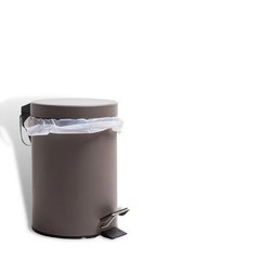 Plasticplace W14HDC 12-16 Gallon Clear High Density Trash Bags, 8 Microns, 24″ x